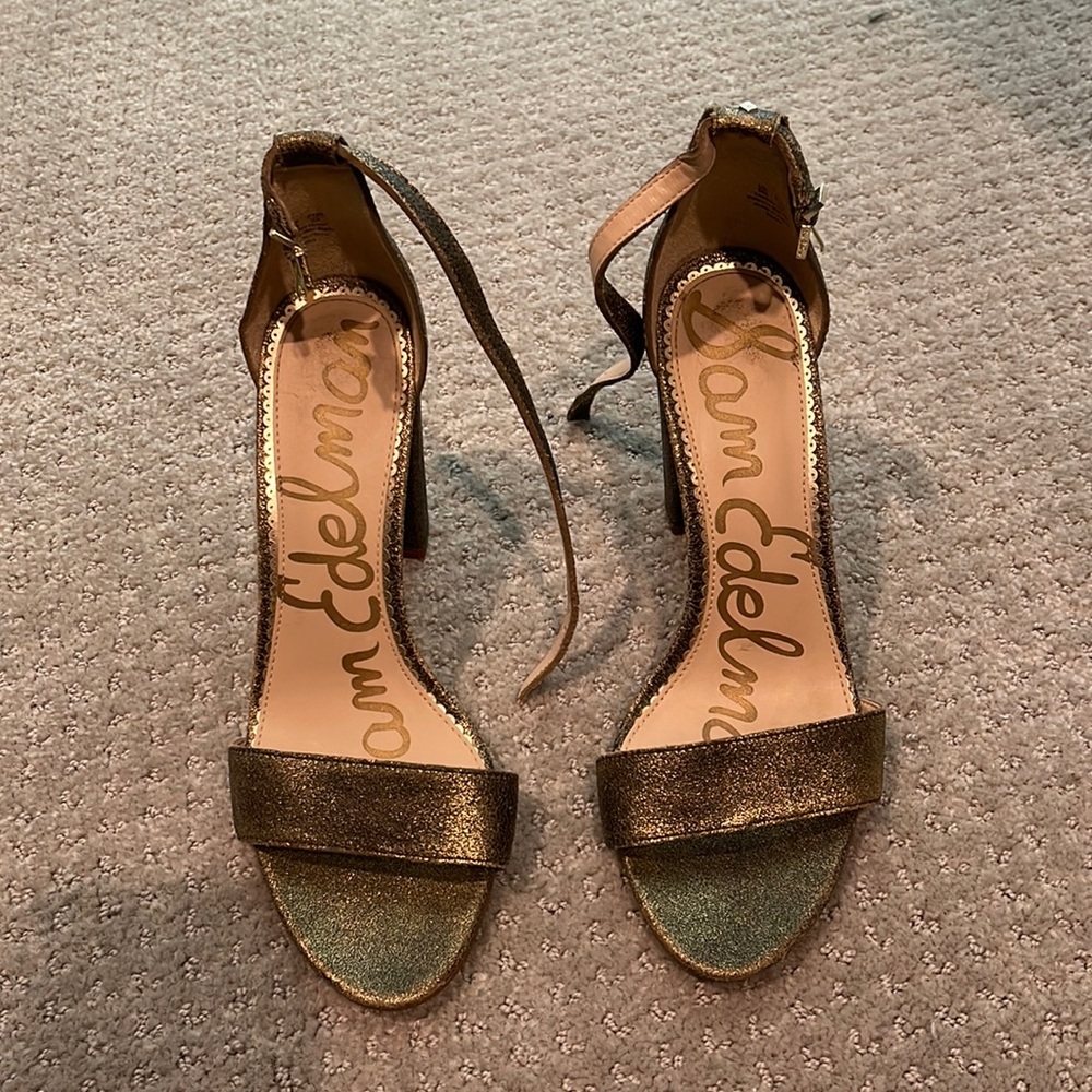 Sam Edelman Gold Heels